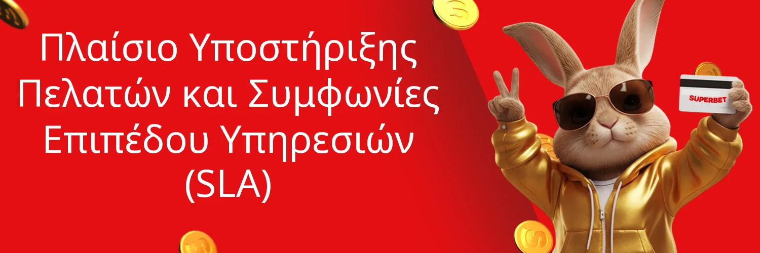 Πλαίσιο Υποστήριξης Πελατών και Συμφωνίες Επιπέδου Υπηρεσιών (SLA)